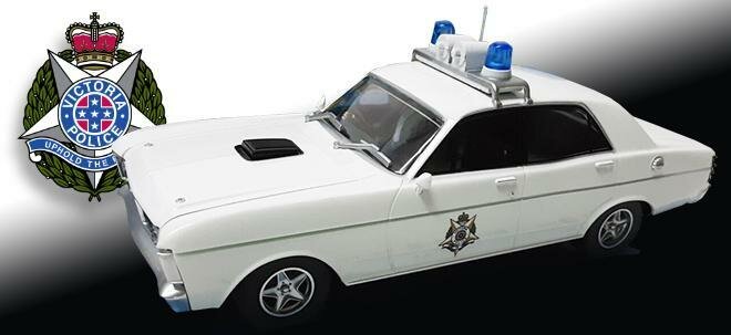 FORD FALCON XY POLICE SCALEXTRIC