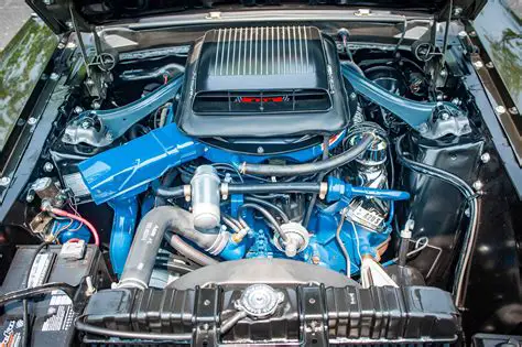 1969 Ford Mustang engine