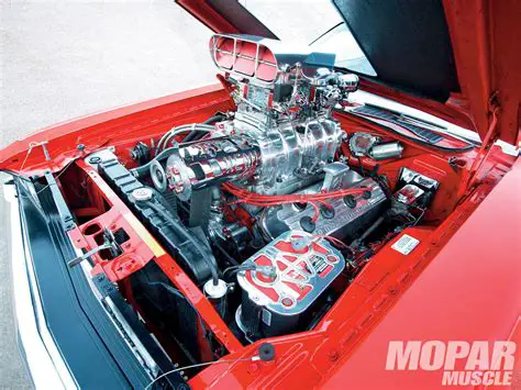 1970 Dodge Challenger engine