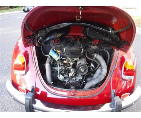 1970 Volkswagen Beetle engine