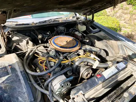 1976 Cadillac Eldorado engine