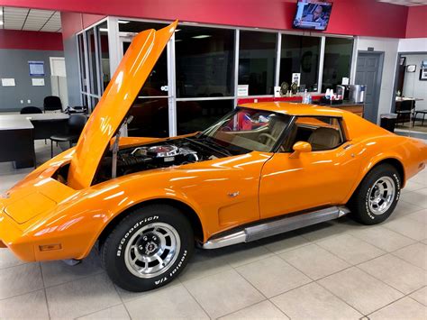 1977 Chevrolet Corvette engine