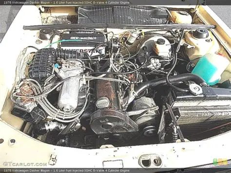 1978 Volkswagen Dasher engine