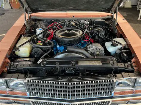 1979 Cadillac Seville engine