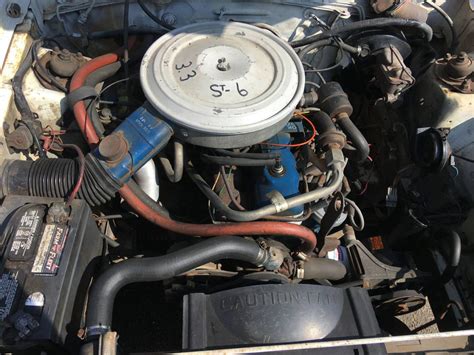 1980 Ford Mustang engine