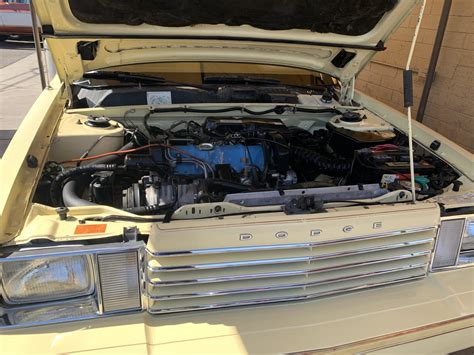 1981 Dodge Aries engine