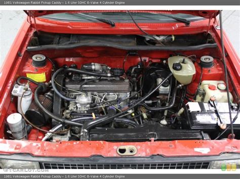 1981 Volkswagen Rabbit engine