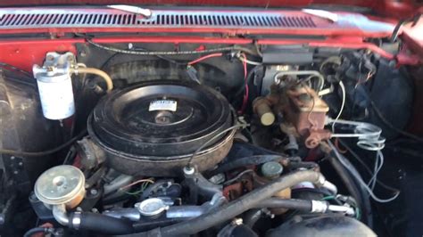 1982 Chevrolet C10 engine