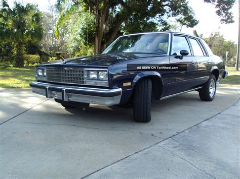 1982 Chevrolet Malibu engine