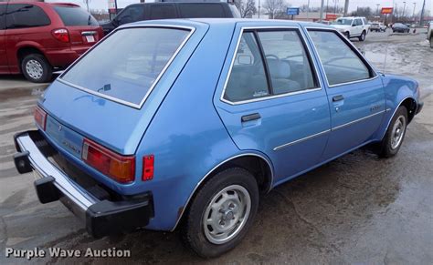 1982 Plymouth Champ engine