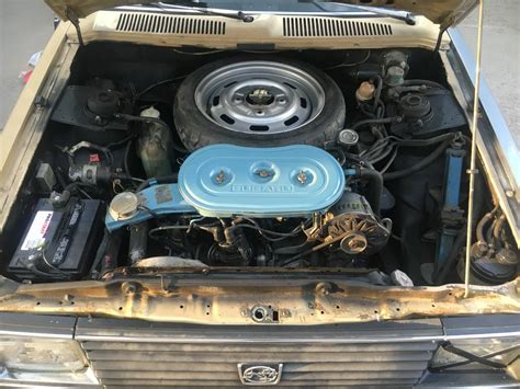 1982 Subaru Brat engine