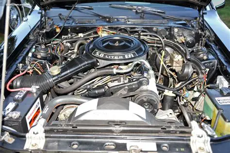 1983 Ford Thunderbird engine