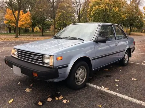 1983 Nissan Sentra engine