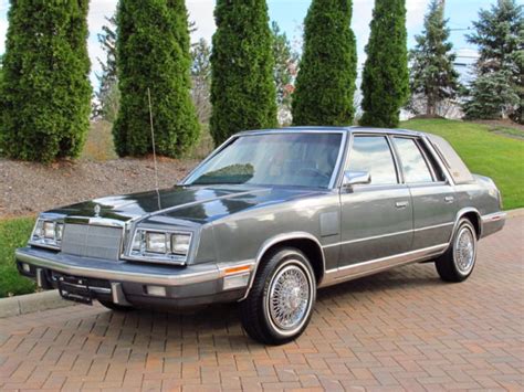 1984 Chrysler New yorker engine