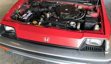 1984 Honda Civic engine