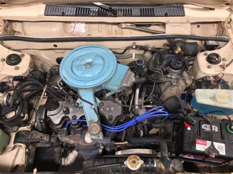 1984 Nissan Sentra engine