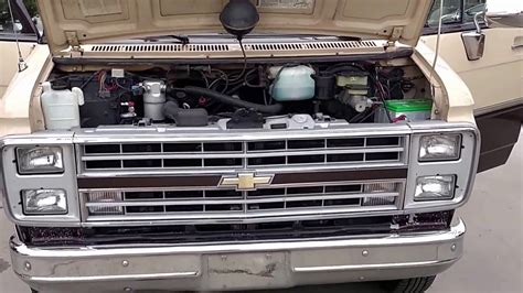 1985 Chevrolet Beauville engine