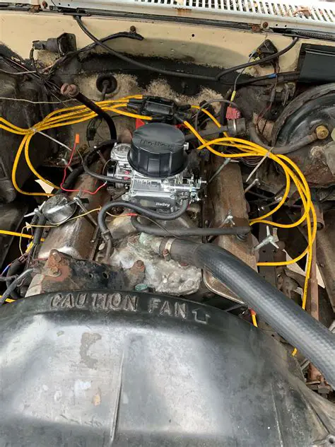 1985 Chevrolet C20 engine