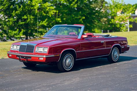 1985 Chrysler Lebaron engine