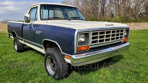 1985 Dodge W100 engine