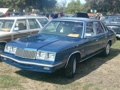 1985 Plymouth Caravelle engine