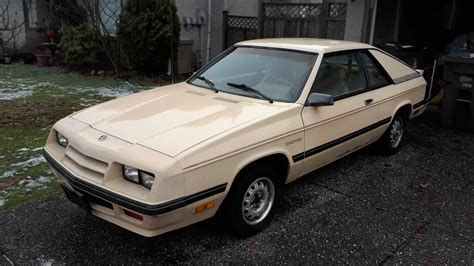 1985 Plymouth Turismo engine