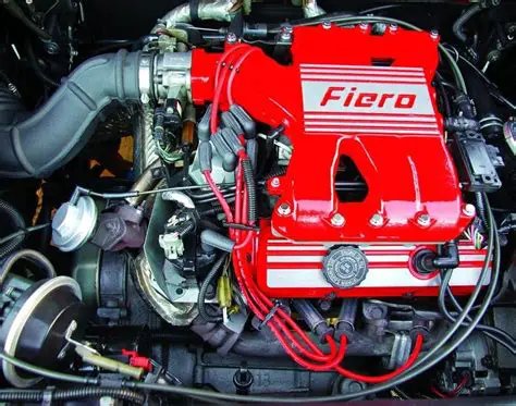 1985 Pontiac Fiero engine