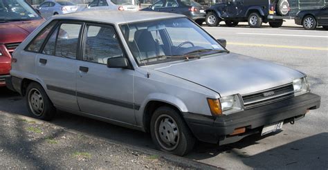 1985 Toyota Tercel engine