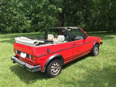 1985 Volkswagen Cabriolet photo