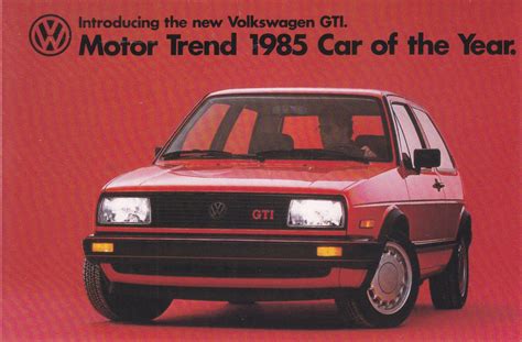 1985 Volkswagen Golf engine