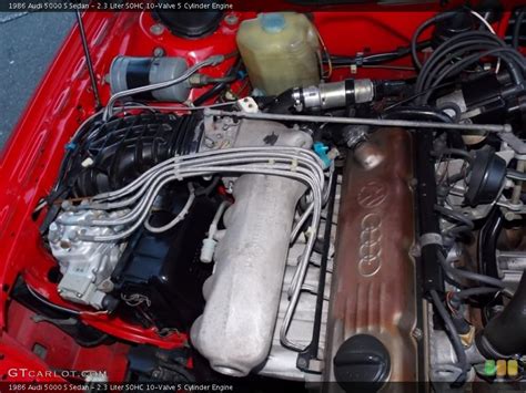 1986 Audi 5000 engine