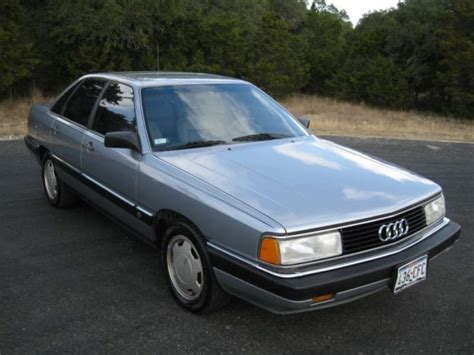 1986 Audi 5000