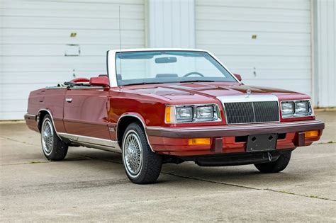 1986 Chrysler Lebaron engine