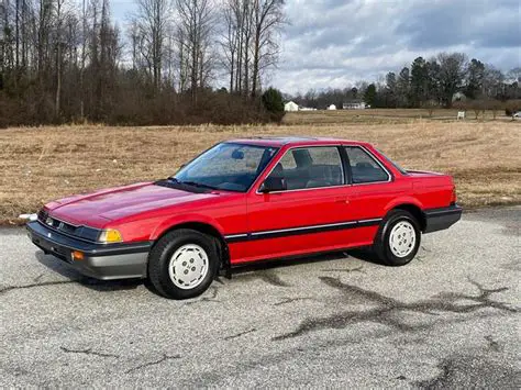 1986 Honda Prelude engine