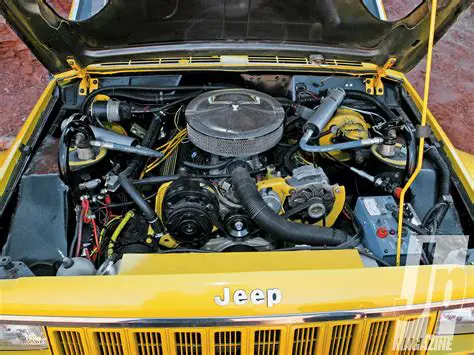 1986 Jeep Cherokee engine