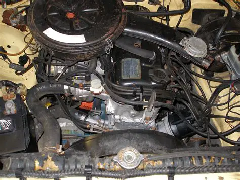 1986 Nissan Pickup engine