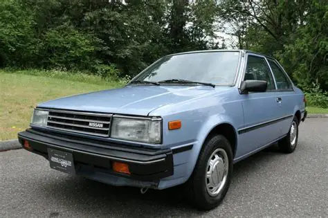 1986 Nissan Sentra engine