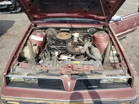 1986 Pontiac 6000 engine