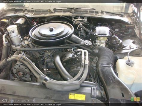 1986 Pontiac Firebird engine