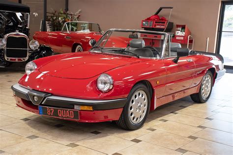 1987 Alfa romeo Spider engine