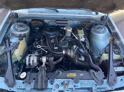 1987 Chevrolet Celebrity engine