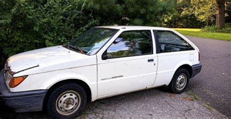 1987 Chevrolet Spectrum engine