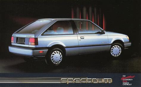 1987 Chevrolet Spectrum photo