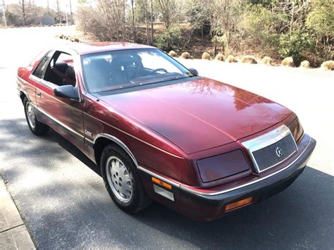 1987 Chrysler Lebaron engine