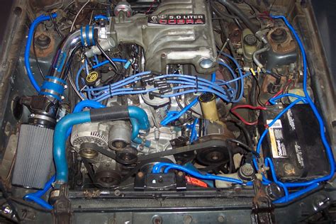 1987 Ford Mustang engine