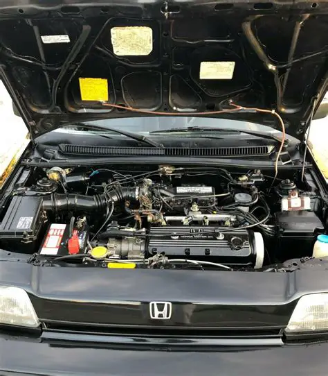 1987 Honda Civic engine