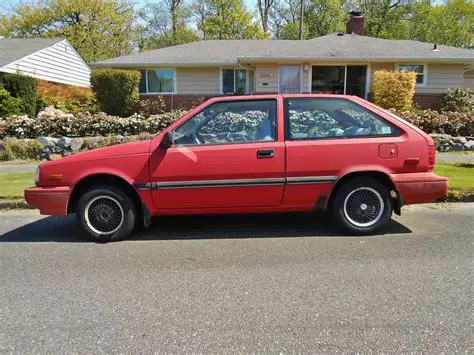 1987 Hyundai Excel engine