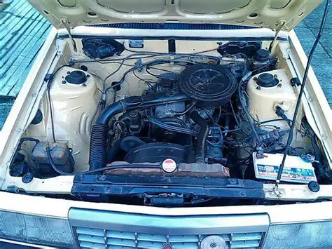 1987 Mitsubishi Galant engine