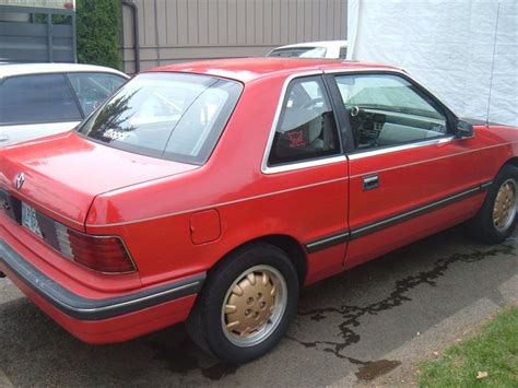 1987 Plymouth Sundance engine