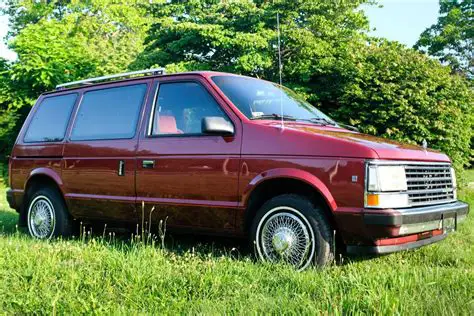 1987 Plymouth Voyager engine